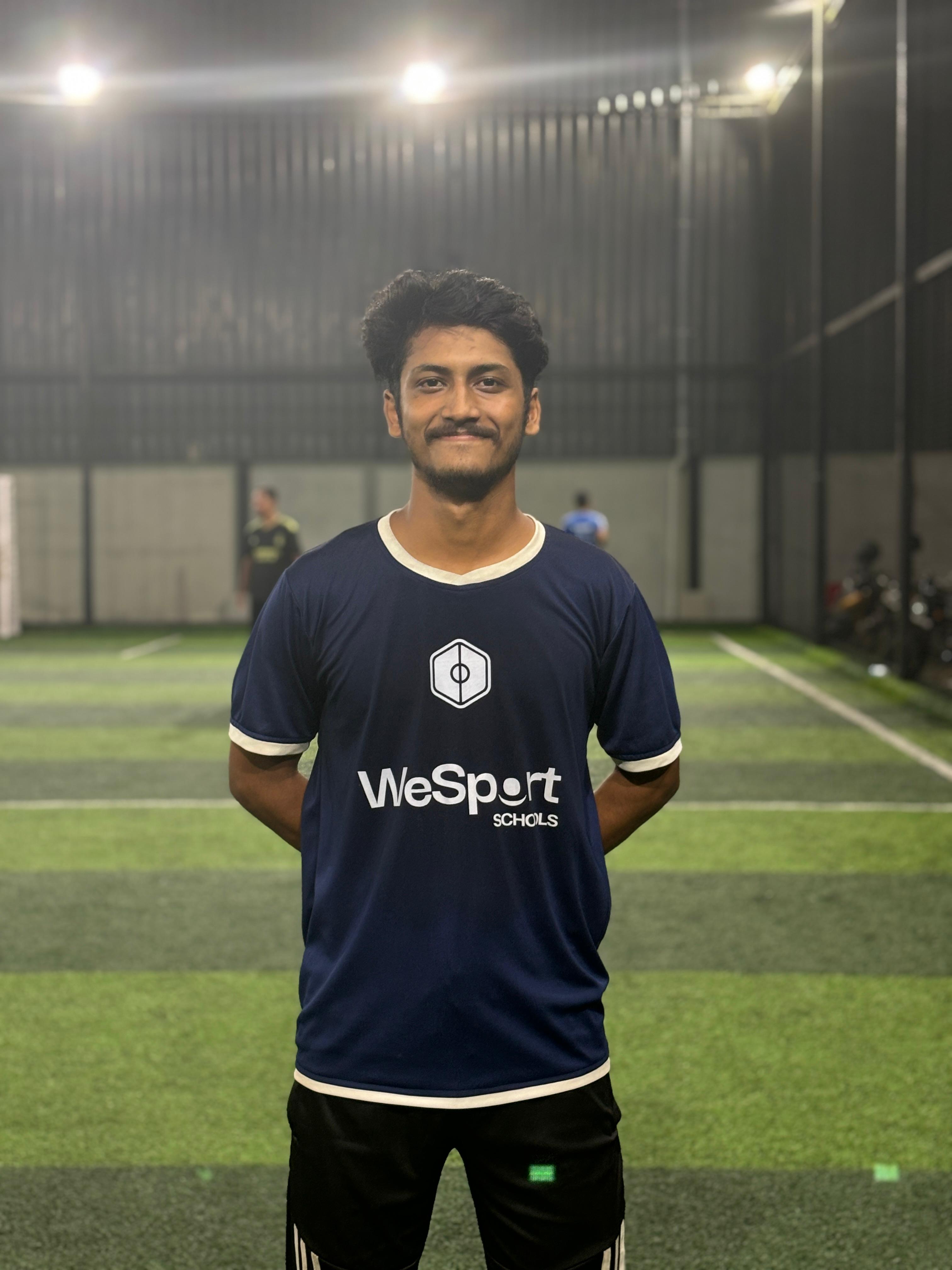 Abhishek Saikia - Head Football Coach at WeSport Guwahati, Expert in Youth Football Development